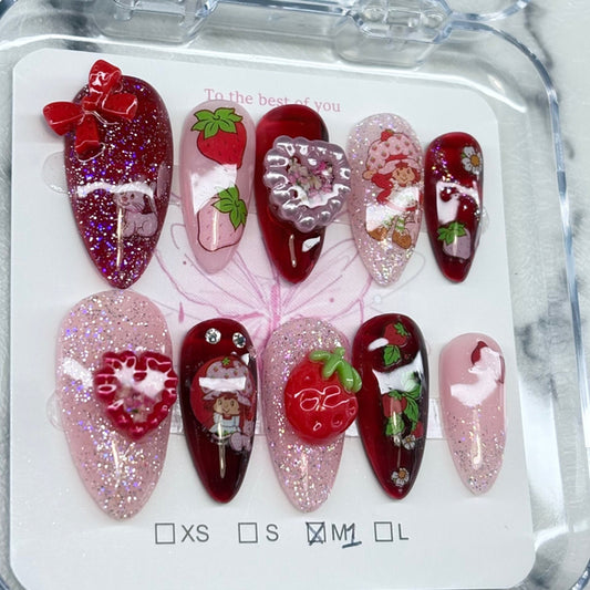 Strawberry shortcake inspired