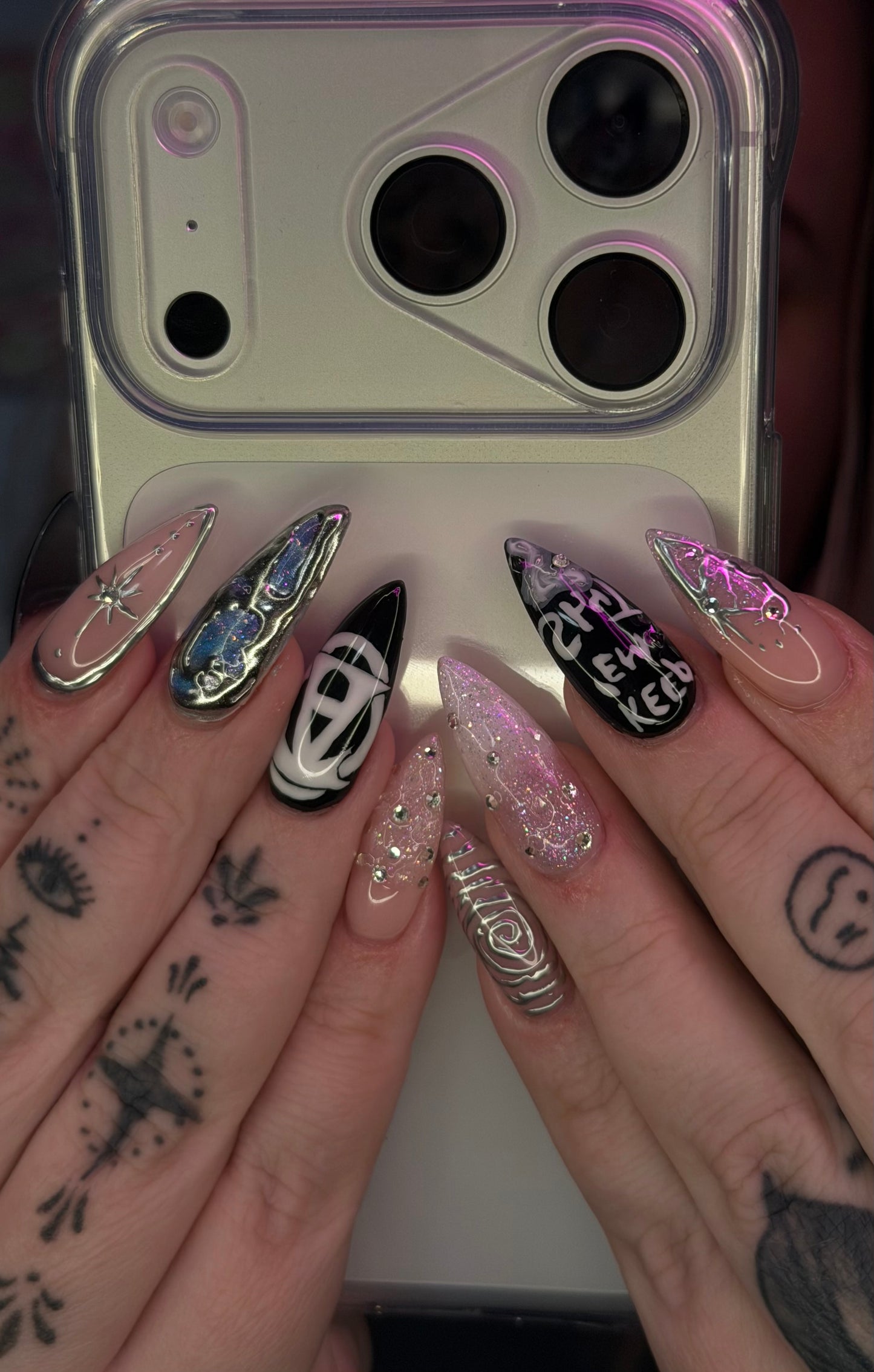 Show Your ATINY Pride with Custom ATEEZ Nails