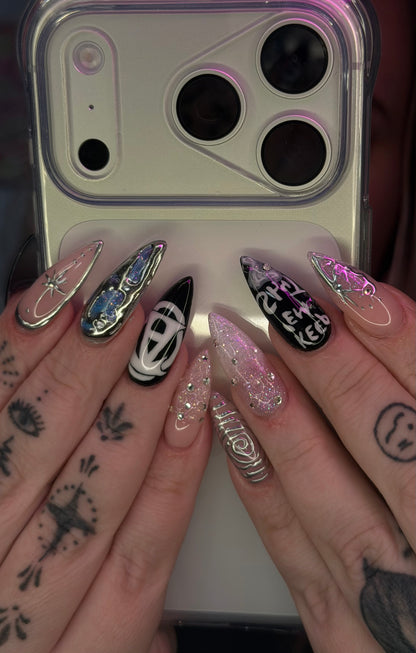 Show Your ATINY Pride with Custom ATEEZ Nails