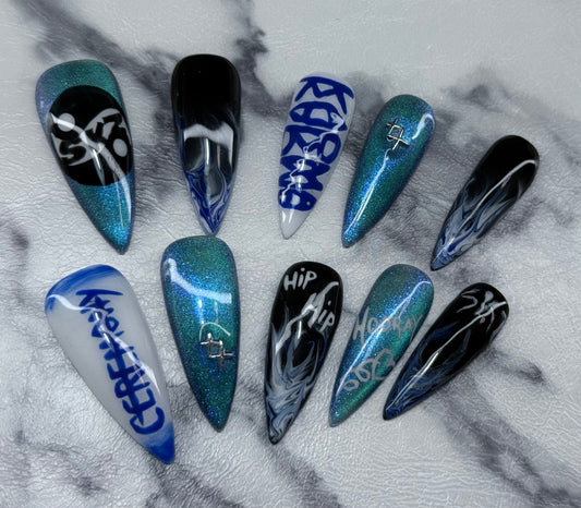 Stray Kids “CEREMONY” Inspired Press-On Nails